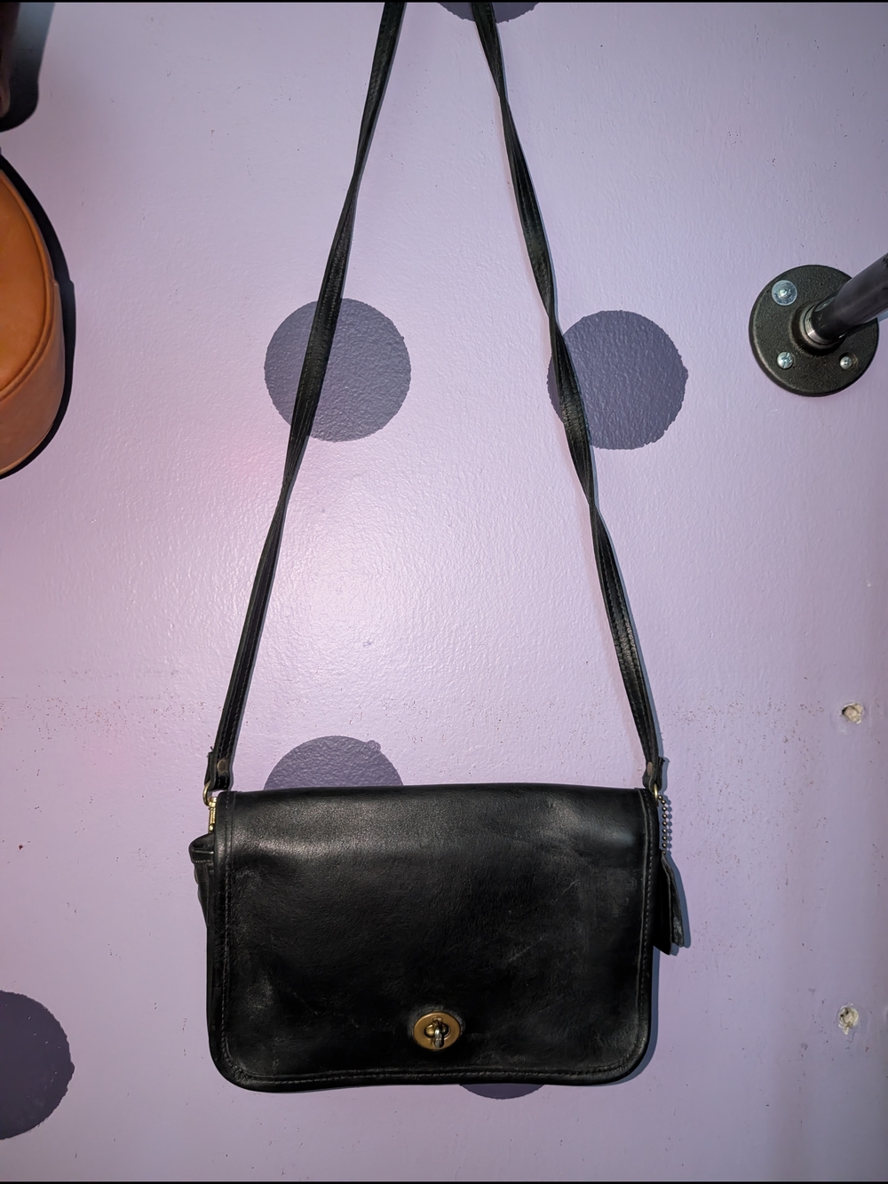 Vintage Coach Pocket Purse With Coin Purse